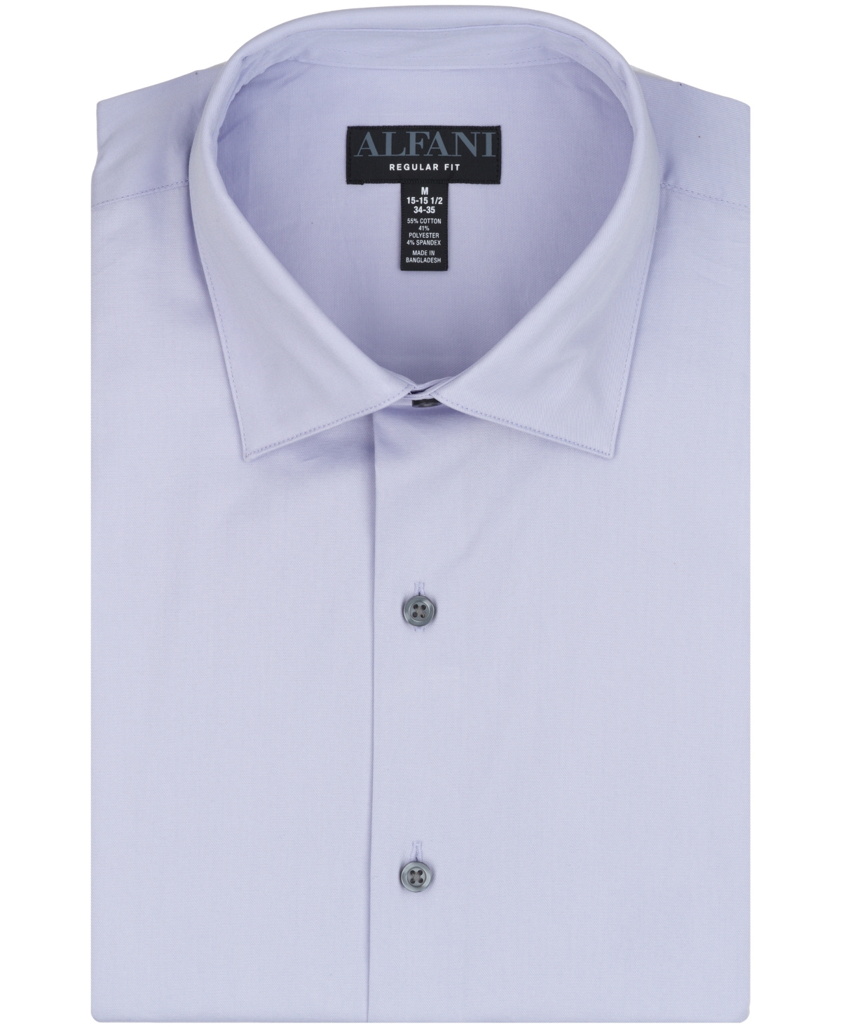 Alfani Men's Solid Regular-Fit Dress Shirt, Macy's Exclusive