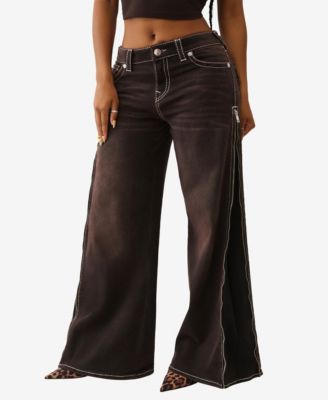 Women's Bobbi Baggy Zipper Big T Flap Jeans