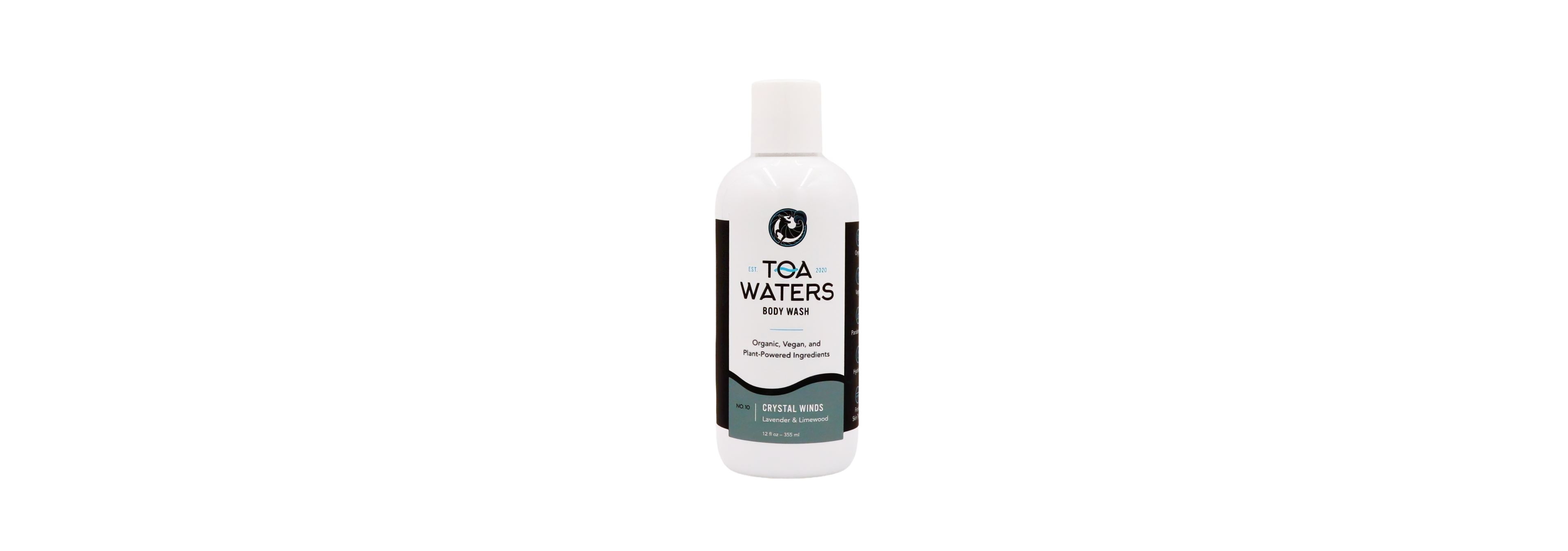 Toa Waters Crystal Winds Body Wash, 12 fl oz