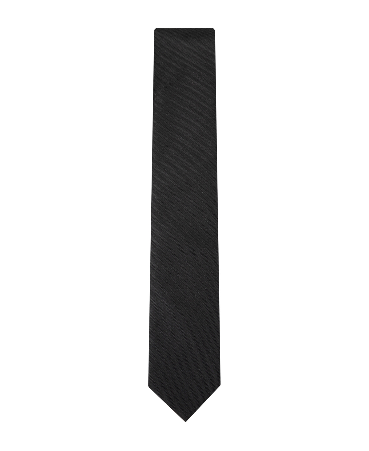Calvin Klein Men's Emerson Lurex Solid Tie In Black