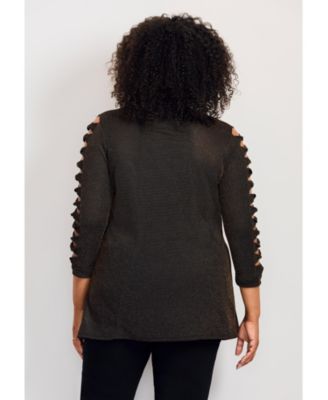 Women's Glam Sleeve Detail Tunic