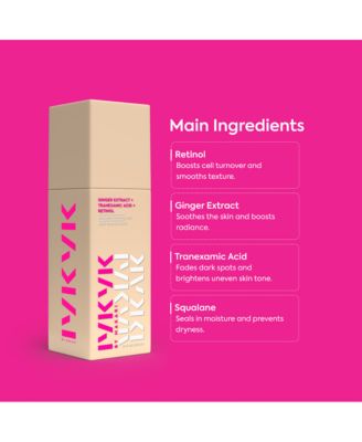 Ginger Extract + Tranexamic Acid + Retinol Body Toning Cream