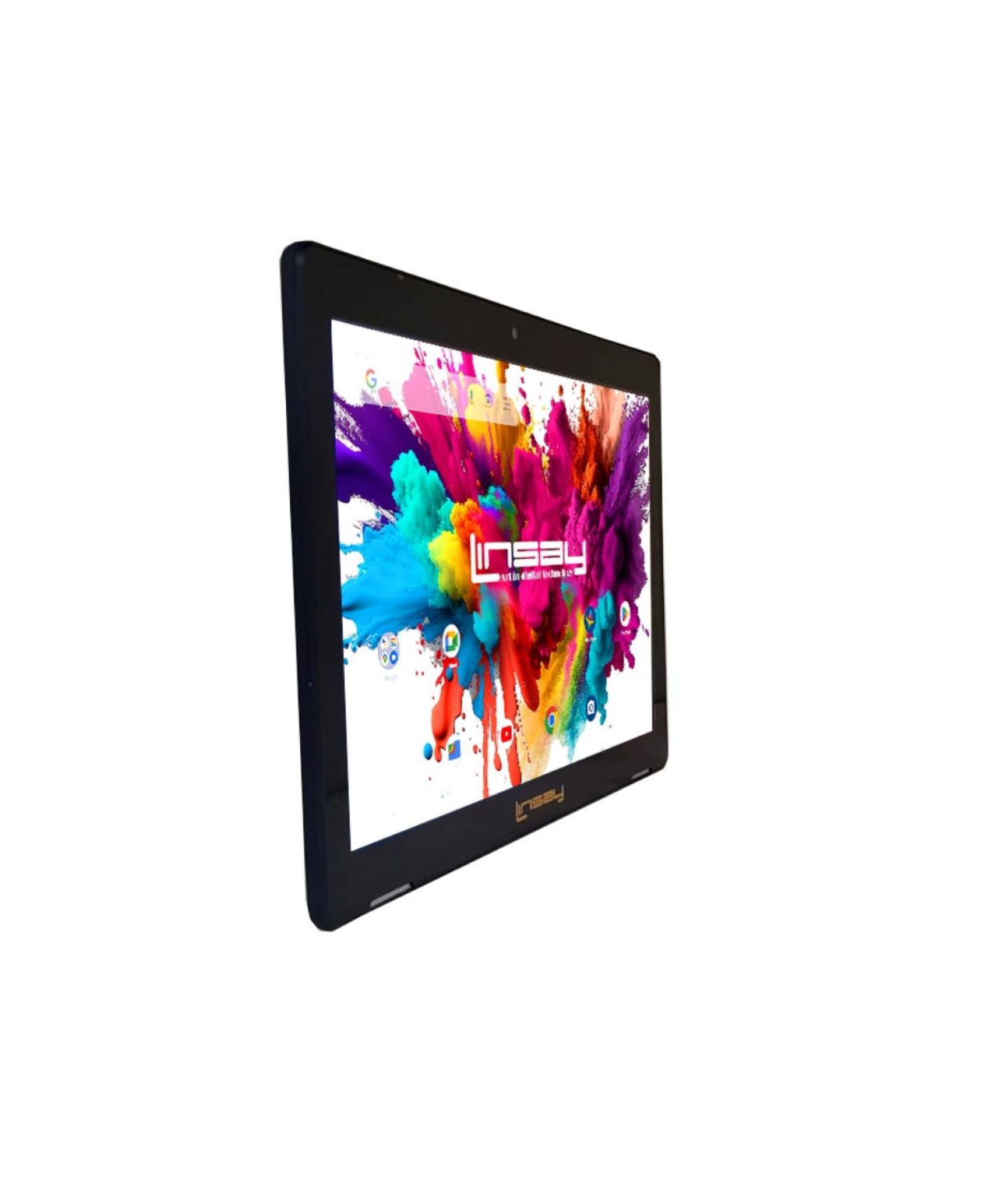 New Linsay 10.1" Tablet High End Octa Core 4GB Ram 128GB Storage Android 14