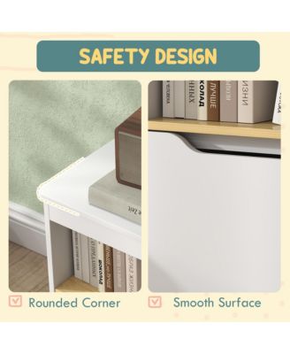 Toy Storage Organizer with 2 Drawers, Toy Shelf, Large Top