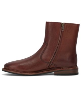Men's Paul Inside Zipper Round-Toe Ankle Boots