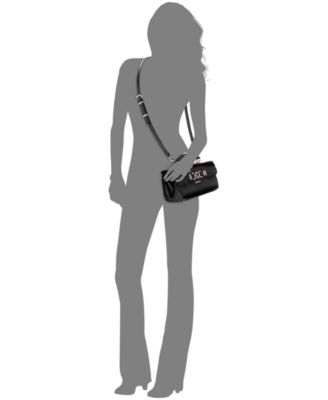 Cirene Top Handle Small Zipper Flap Bag