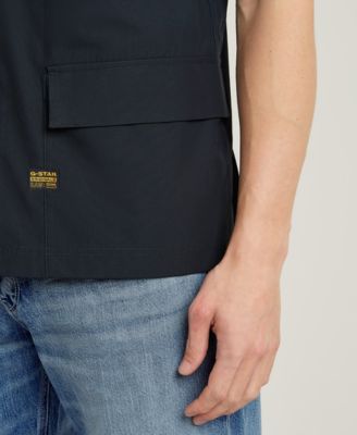 Men's Short-Sleeve Overshirt