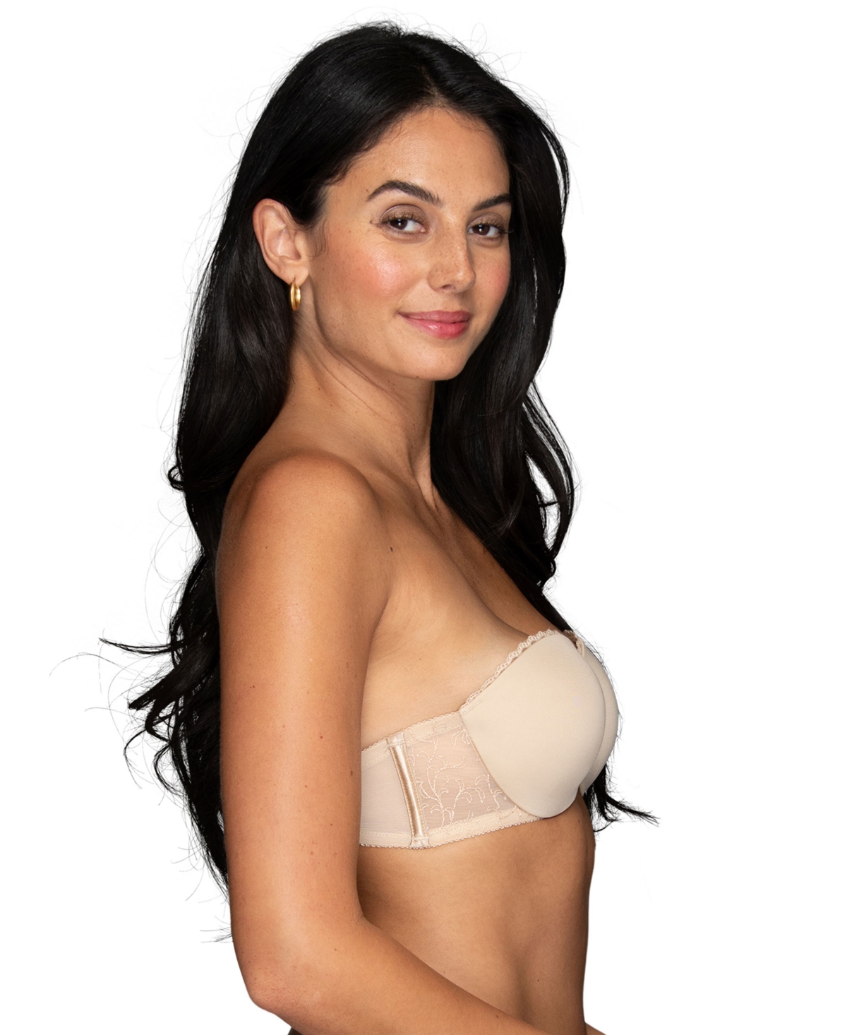 Lily of France Gel Pad Strapless Push Up Bra 2111121