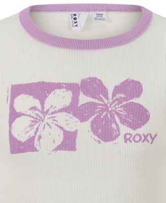 Girls' 7-16 Paradise Ringer Short-Sleeve T-Shirt