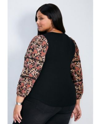 Women's Melody Blouson Sleeve Top