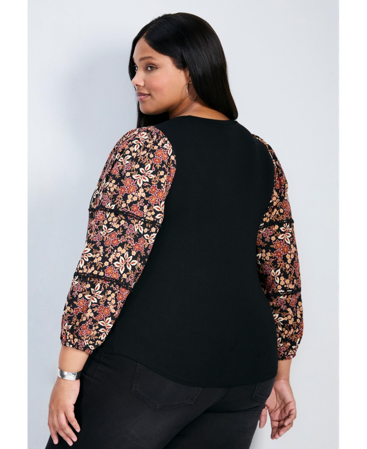 Avenue Women's Melody Blouson Sleeve Top