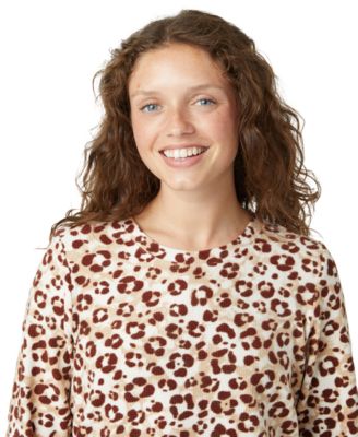 Women's Waffle Fleece Pajama Set