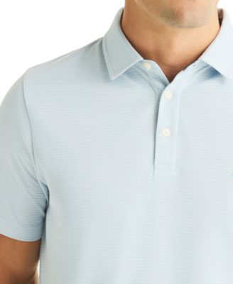 Men's Striped Golf Polo Shirt