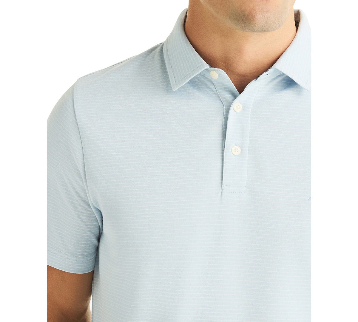 Nautica Men's Striped Golf Polo Shirt
