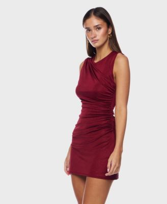 Women's Slinky Side Ruched Dress
