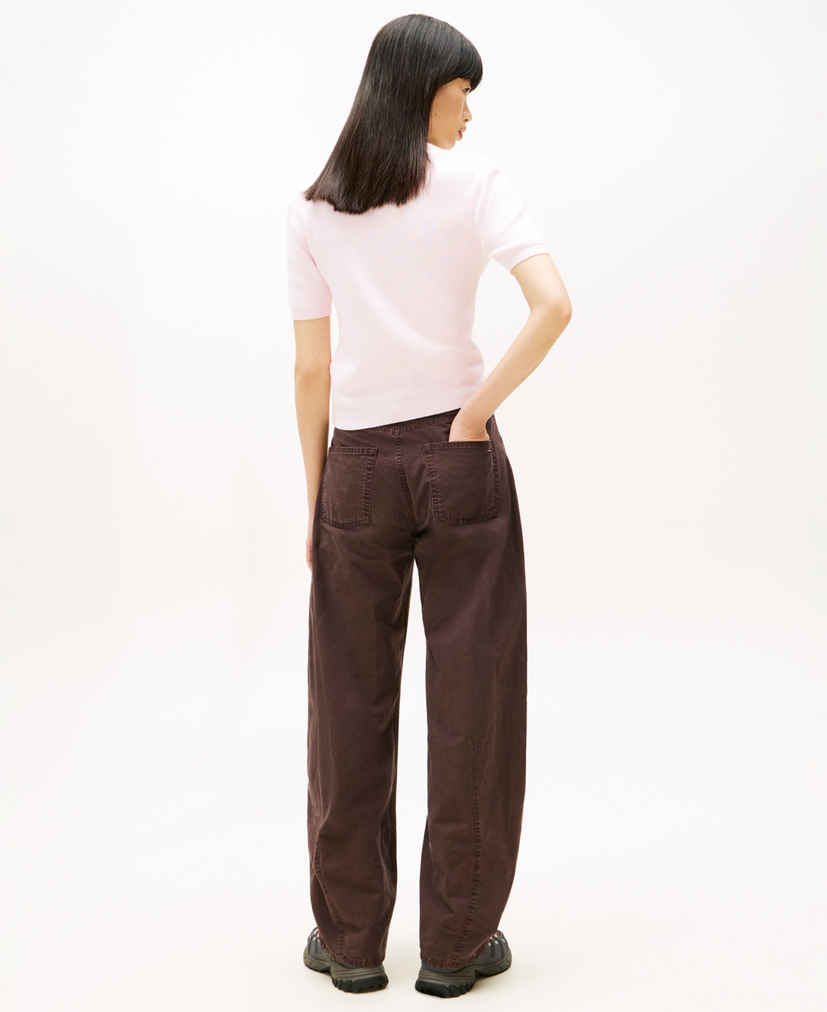 Tommy Jeans Women's Essential Striped Short-Sleeve Sweater