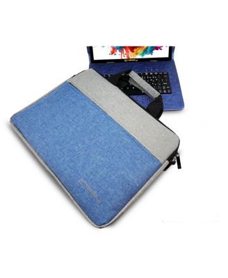 New 10.1" Tablet Octa Core 128GB Premium Business Bundle with Deluxe Keyboard Case, Briefcase and Pen Stylus Newest Android 15