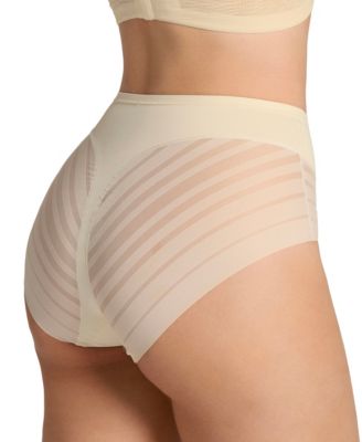 Women's Lace Stripe Undetectable Classic Shaper Panty 012903