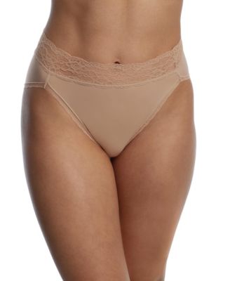 Women's Goddess Lace Trim French Cut Brief 2-Pack