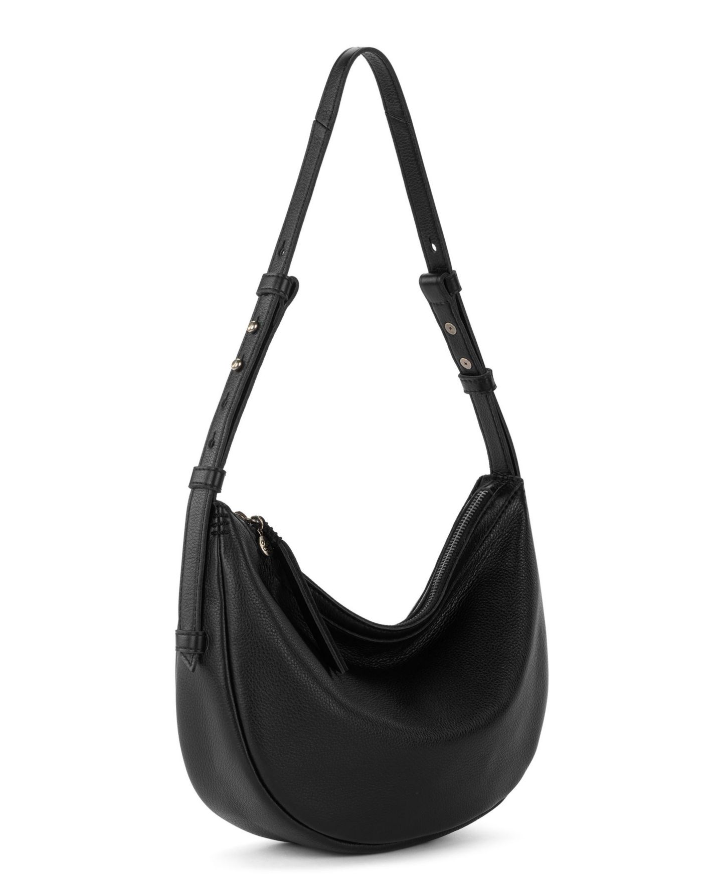 Женская сумка The Sak Tess Leather Medium Shoulder, цвет: Чёрный — фото 2
