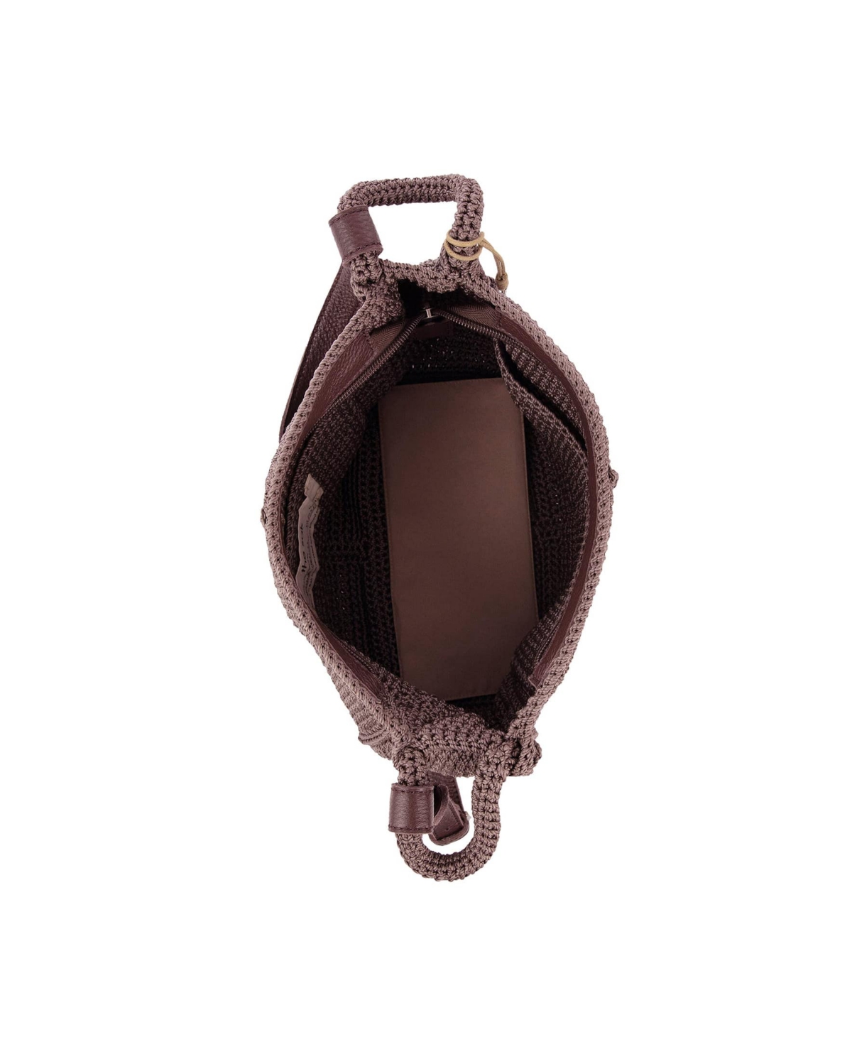 The Sak Los Feliz Leather Medium Crossbody Bag In Brown