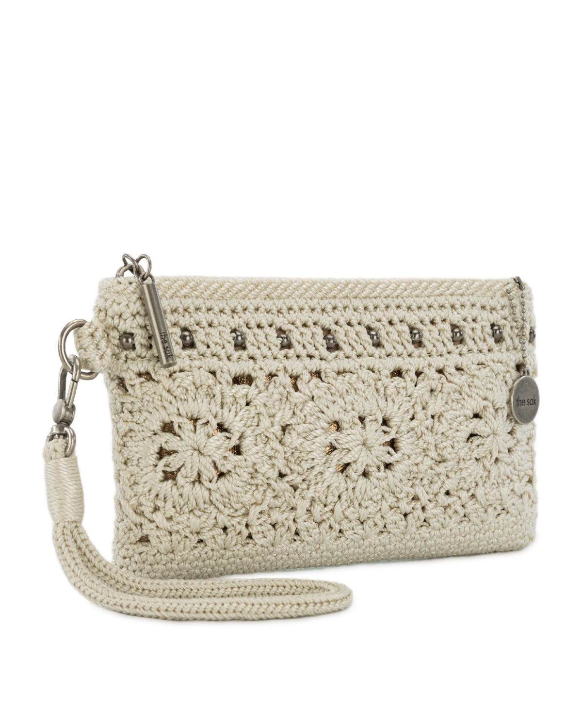 The Sak Vita Crochet Zip Top Wristlet