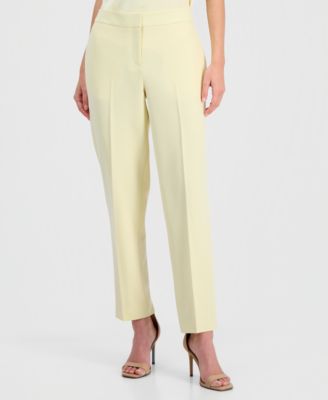 Women's Bi-Stretch Straight-Leg Dress Pants, Created for Macy's