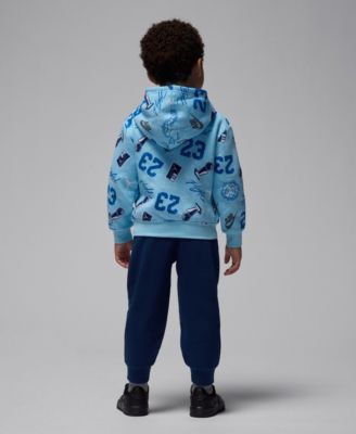 Boys' Toddler 2T-4T Long-Sleeve Hoodie and Jogger Pants, 2-Piece Set