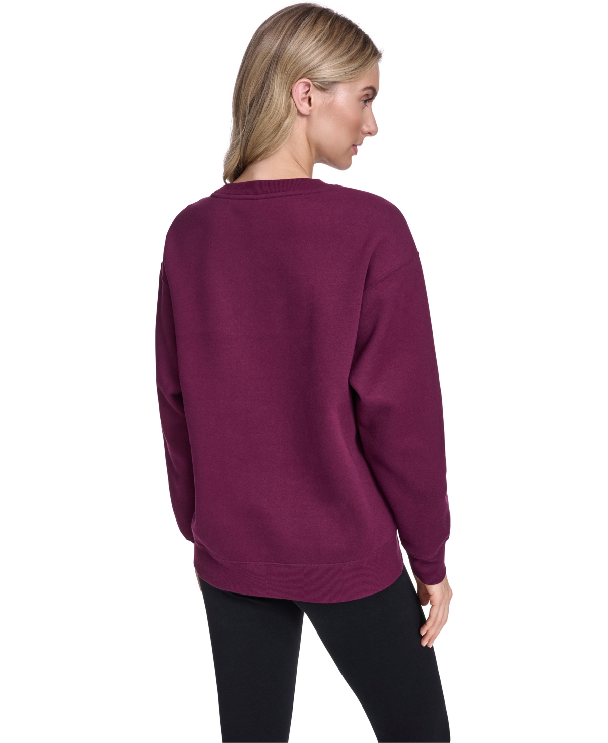 Calvin Klein Women's Puff Print Logo Crewneck Sweatshirt
