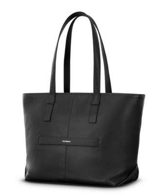 19" Mobile Solution 2 Leather Tote Bag