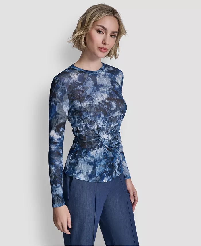 Women's Crewneck Long-Sleeve Top - thumbnail 3