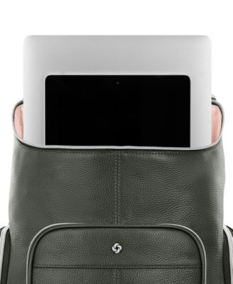 Mobile Solution 2 Leather Deluxe Backpack