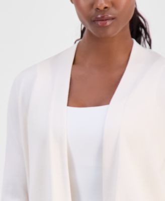 Petite Chatham Open-Front Cardigan