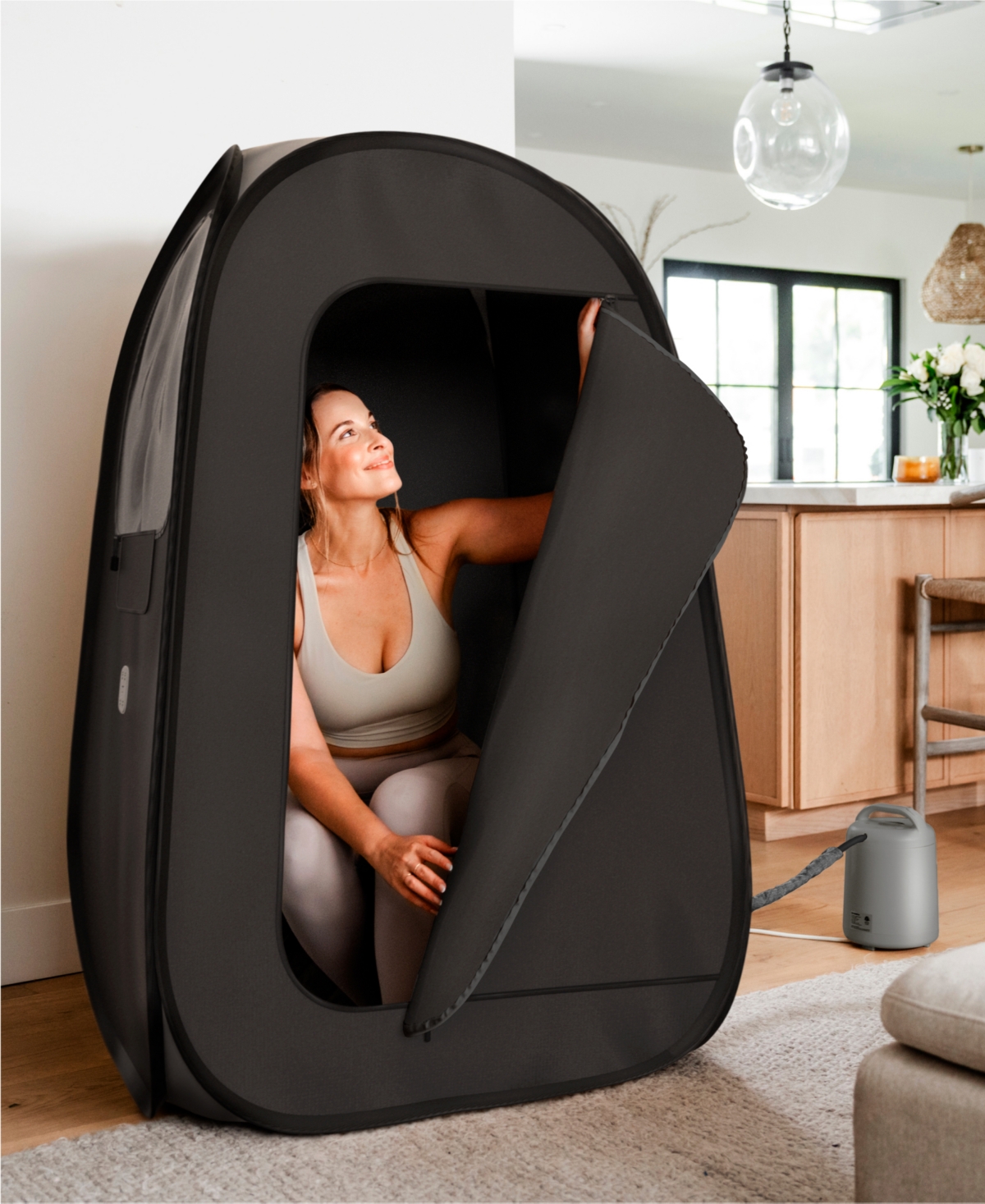 Homedics Saunazen 1 Steam Sauna In Black
