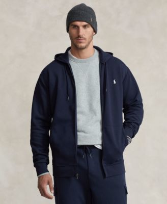 Men's Big & Tall Double-Knit Full-Zip Hoodie