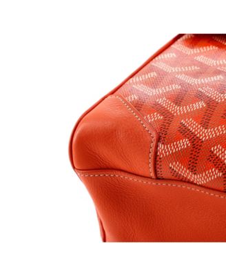 Mini Saigon Top Handle Bag Coated Canvas with Leather