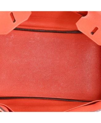 Birkin 30 Handbag Red Epsom with Gold Hardware