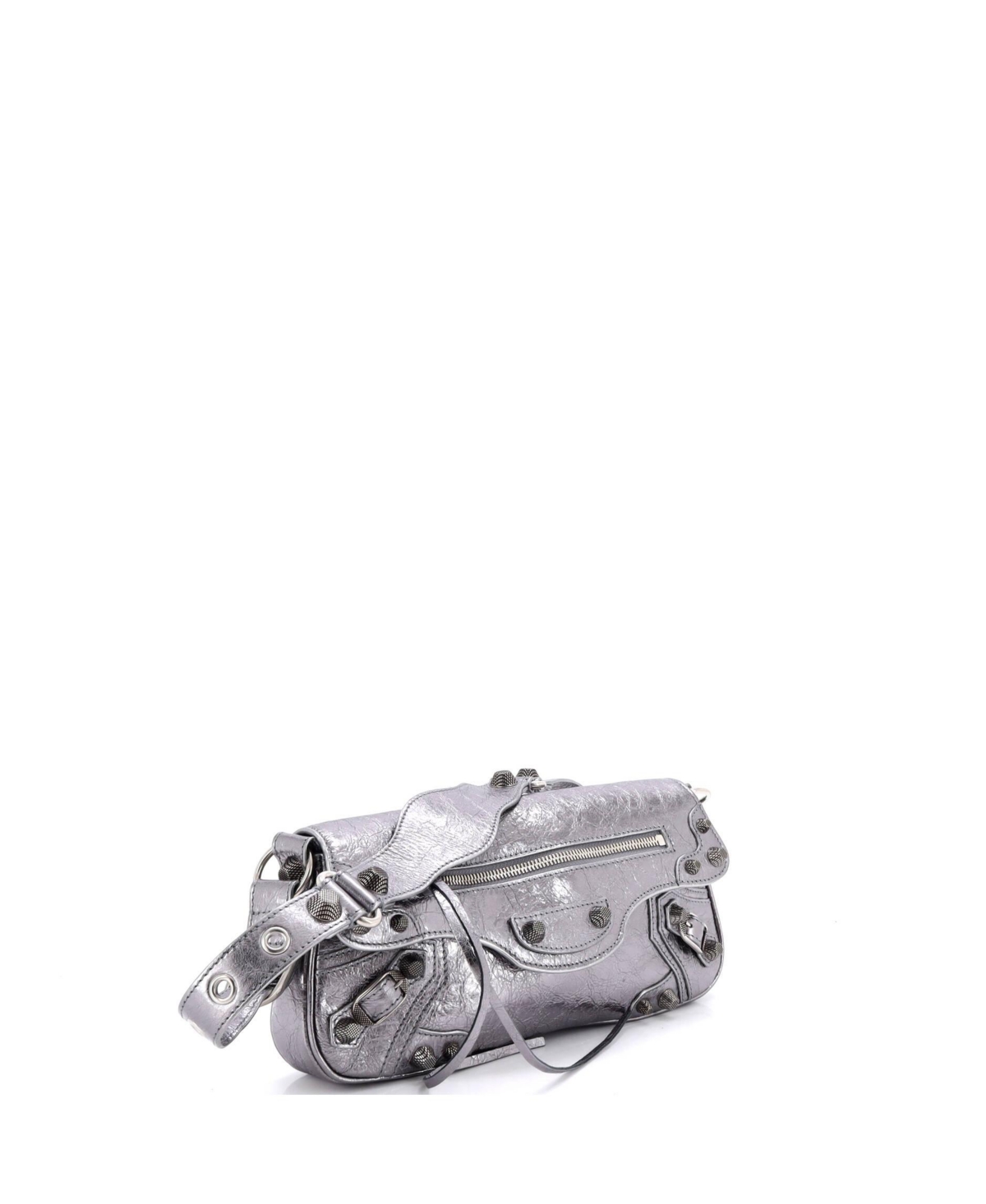 Pre-Owned Balenciaga Xs Le Cagole Giant Studs Sling Bag Leather