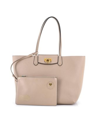 Medium Gancini Travel Tote Leather