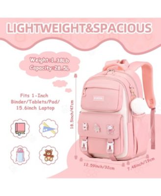 Pink Girls Backpack Kids Backpack for Girls