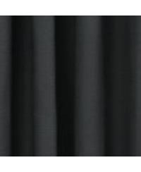 Commonwealth Shadow Grommet Dressing Window Curtain Panel - 52x95", Black