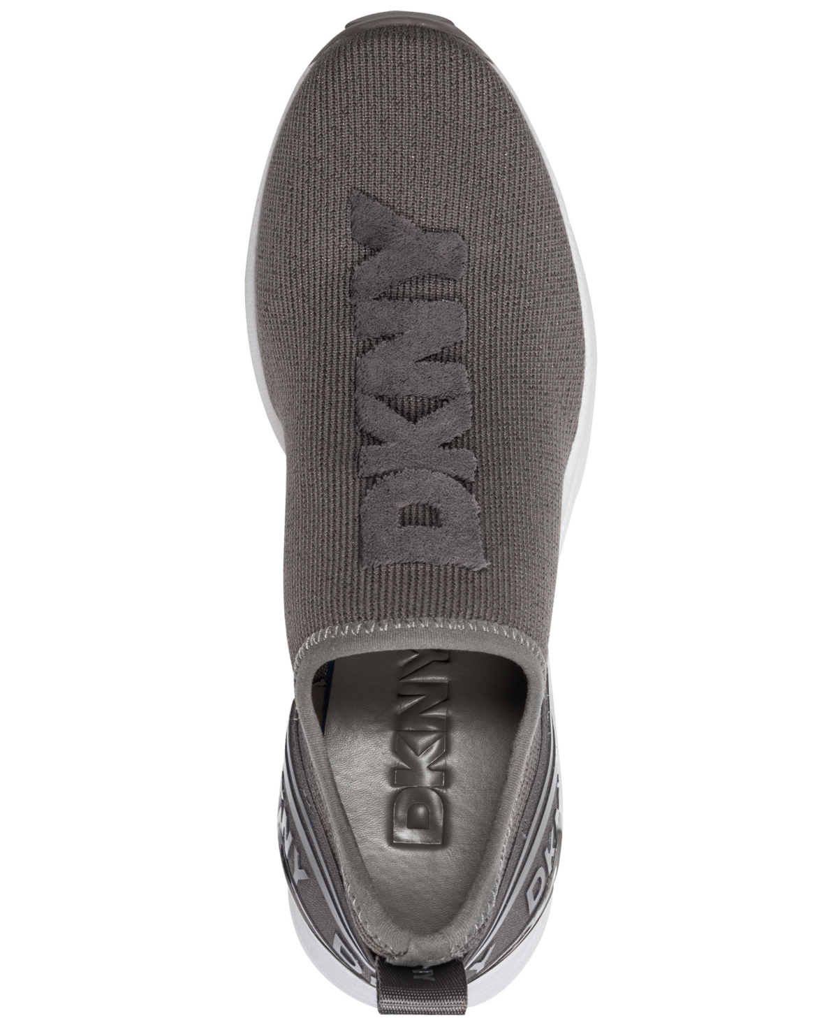Dkny Women's Keeva Slip On Wedge Sneakers In Gray