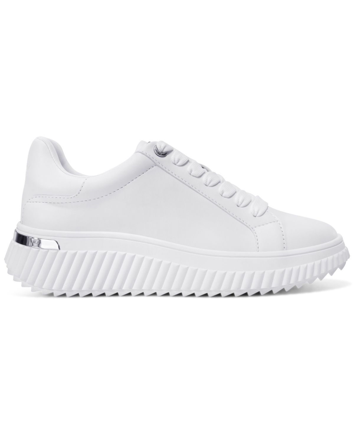 Dkny Lobeco Platform Sneaker In White