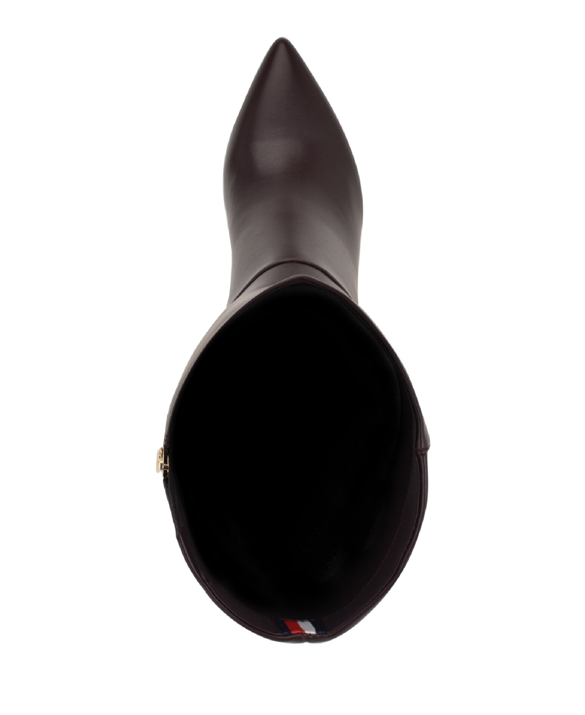 Tommy Hilfiger Women's Janyze Side Zip Pointed Toe Dress Boots In Brown