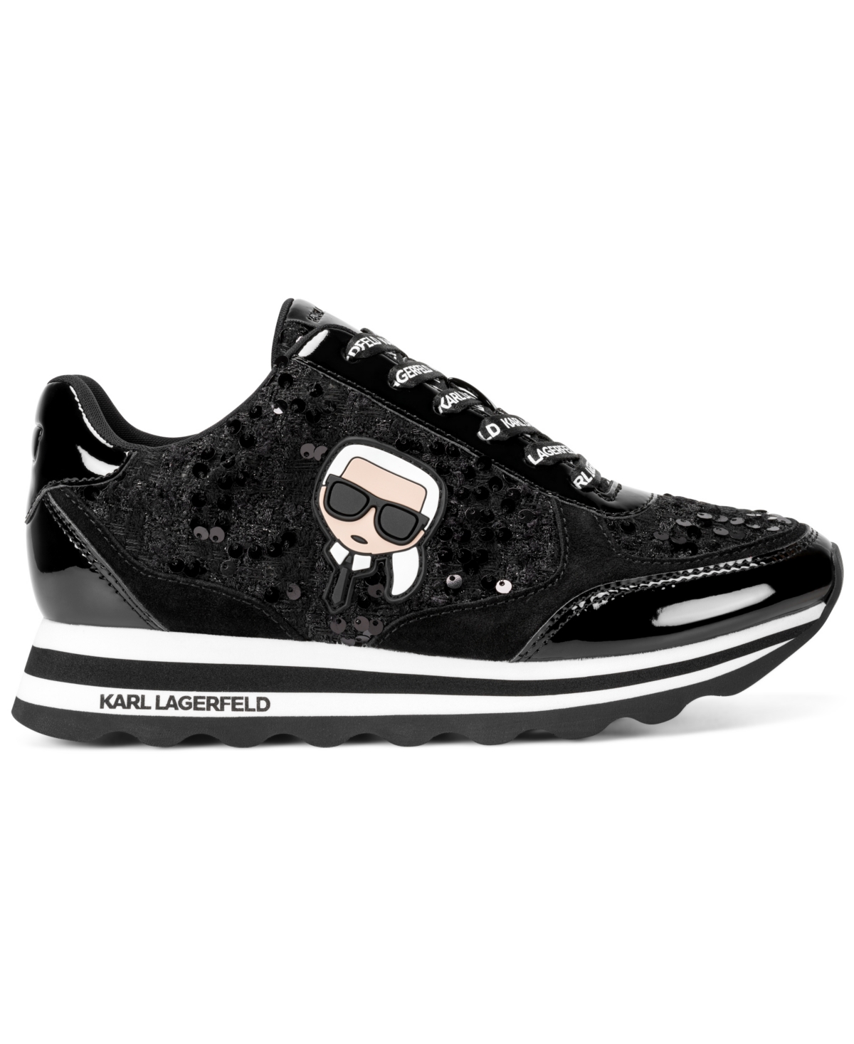 Karl Lagerfeld Paris Women's Meade Lace-Up Sneakers