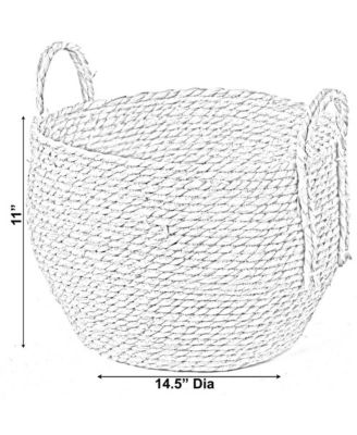 Happimess Camden Vintage Industrial Handmade Set of 6 Wire Metal Nesting Storage Baskets