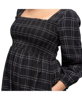 Ruffle Sleeve Midi Dress