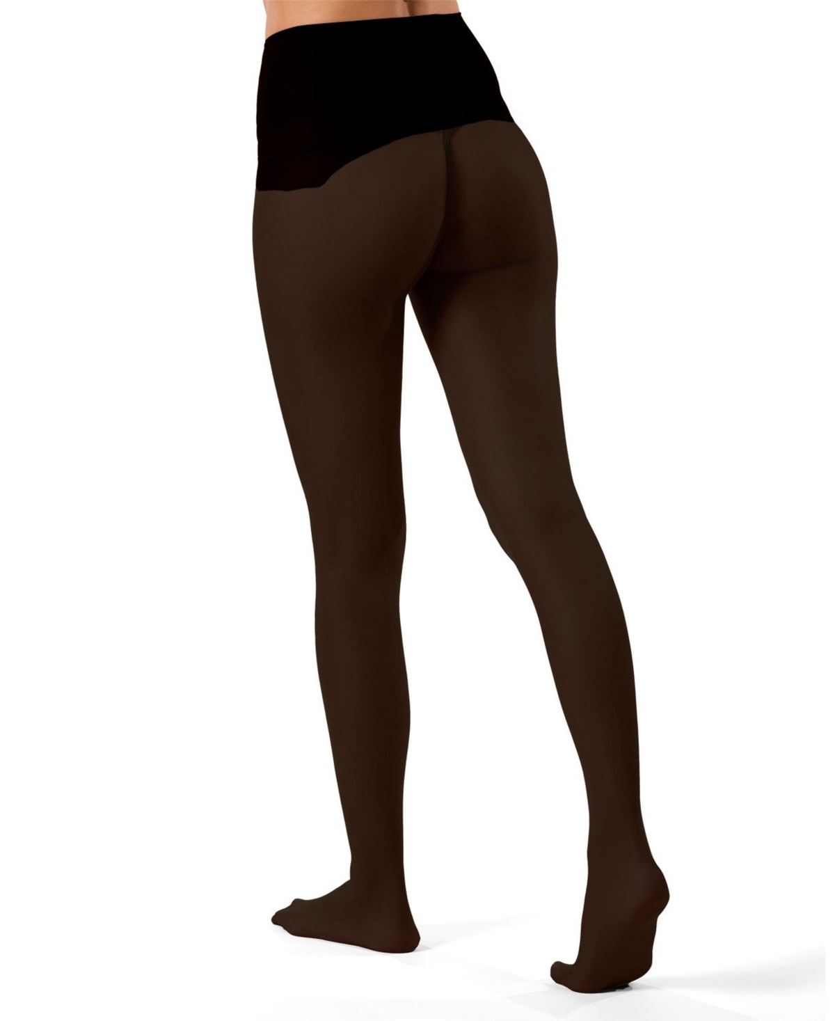 MeMoi Women's Crystal Sheer Seamless Top 12-Denier Pantyhose