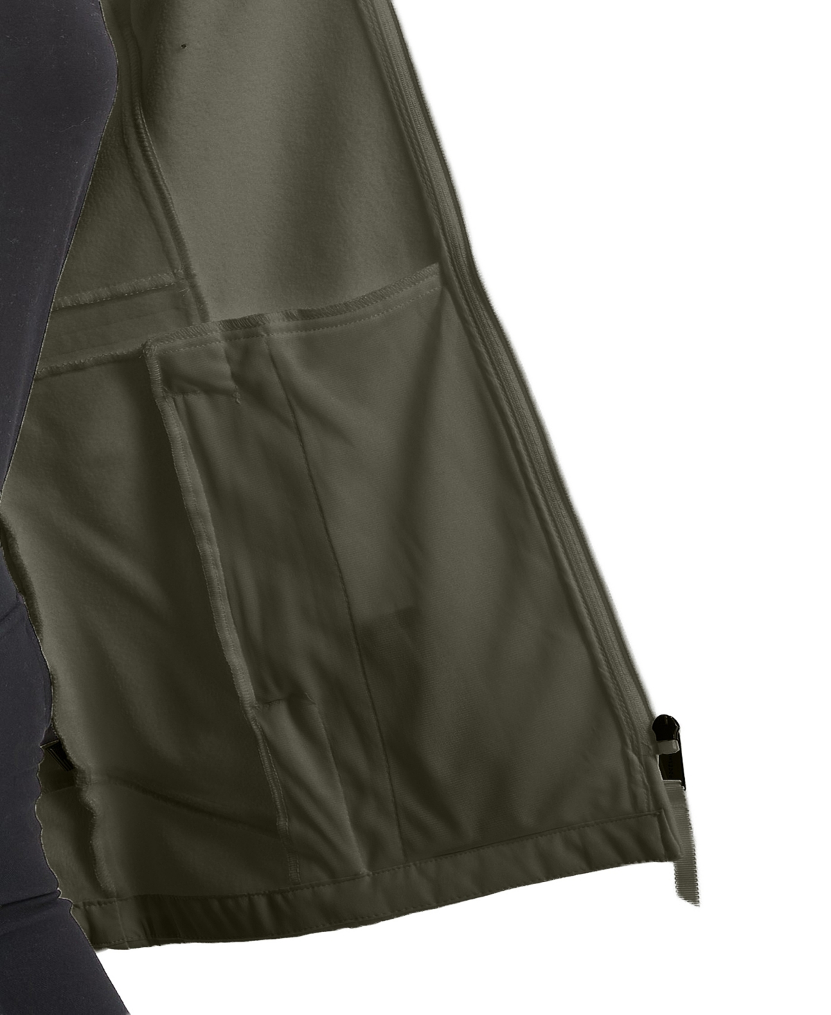 Hawke & Co. Women's Waist Detail Softshell Jacket In Green
