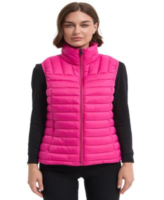 Women's Rail Quilt Packable Puffer Vest